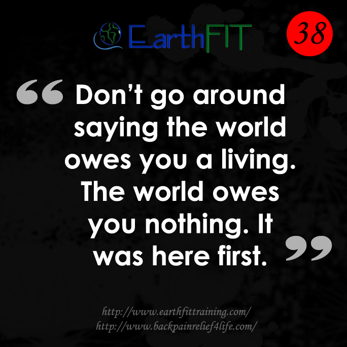 EarthFIT Quote of the Day